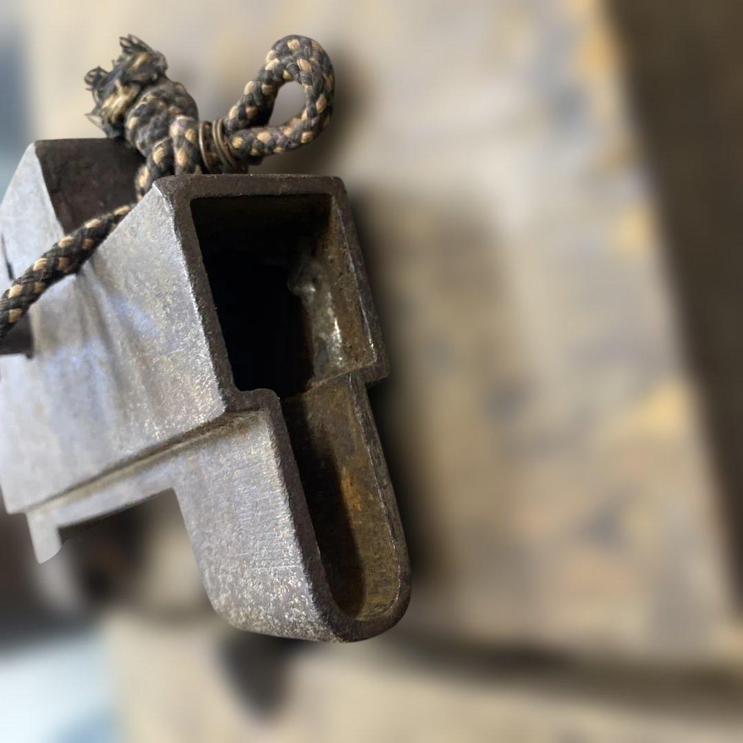 レトロ 木製 銭箱 錠前付 古民具 アンティーク