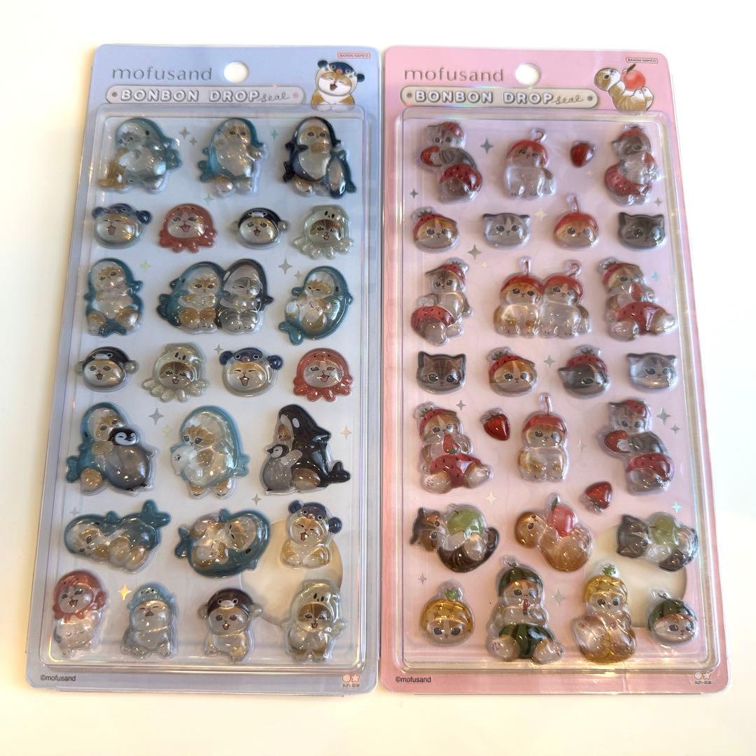【正規品】mofusand BONBON DROP シール 2シートセット