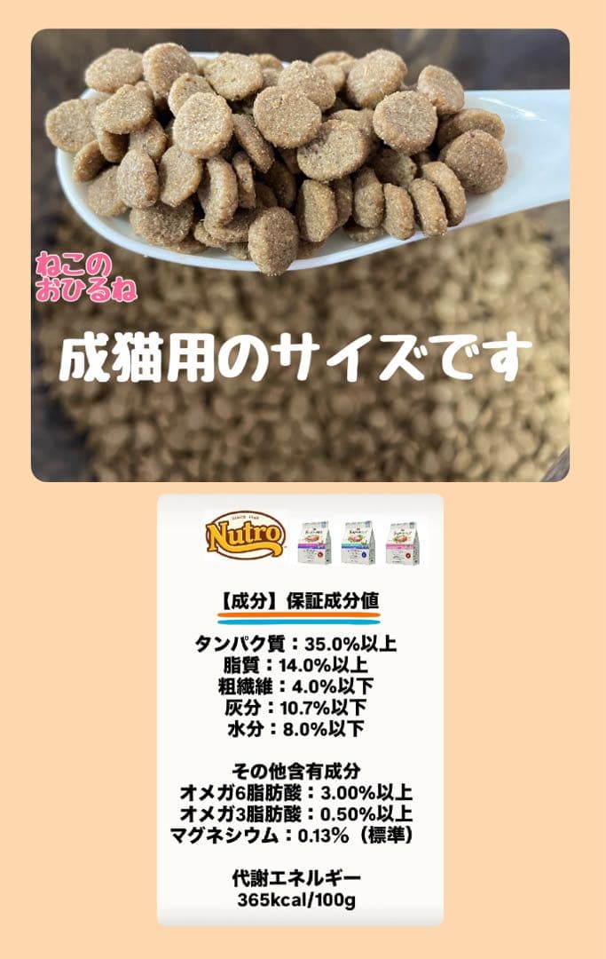 ニュートロシュプレモ　成猫用 　『チキン&サーモン/白身魚&チキン』3kg×２袋