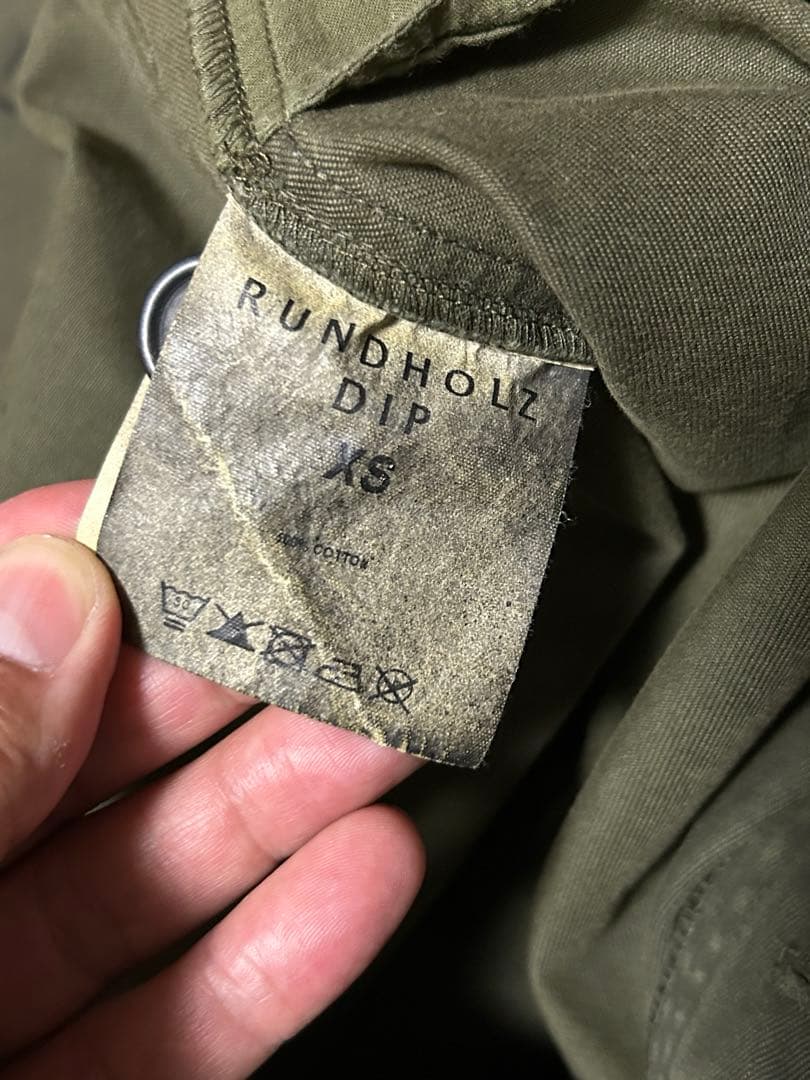 RUNDHOLZ DIP サルエルパンツ