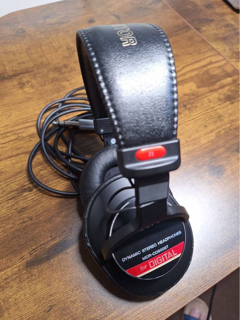 SONY ヘッドホン MDR-CD900ST ミニジャック変換アダプターおまけ