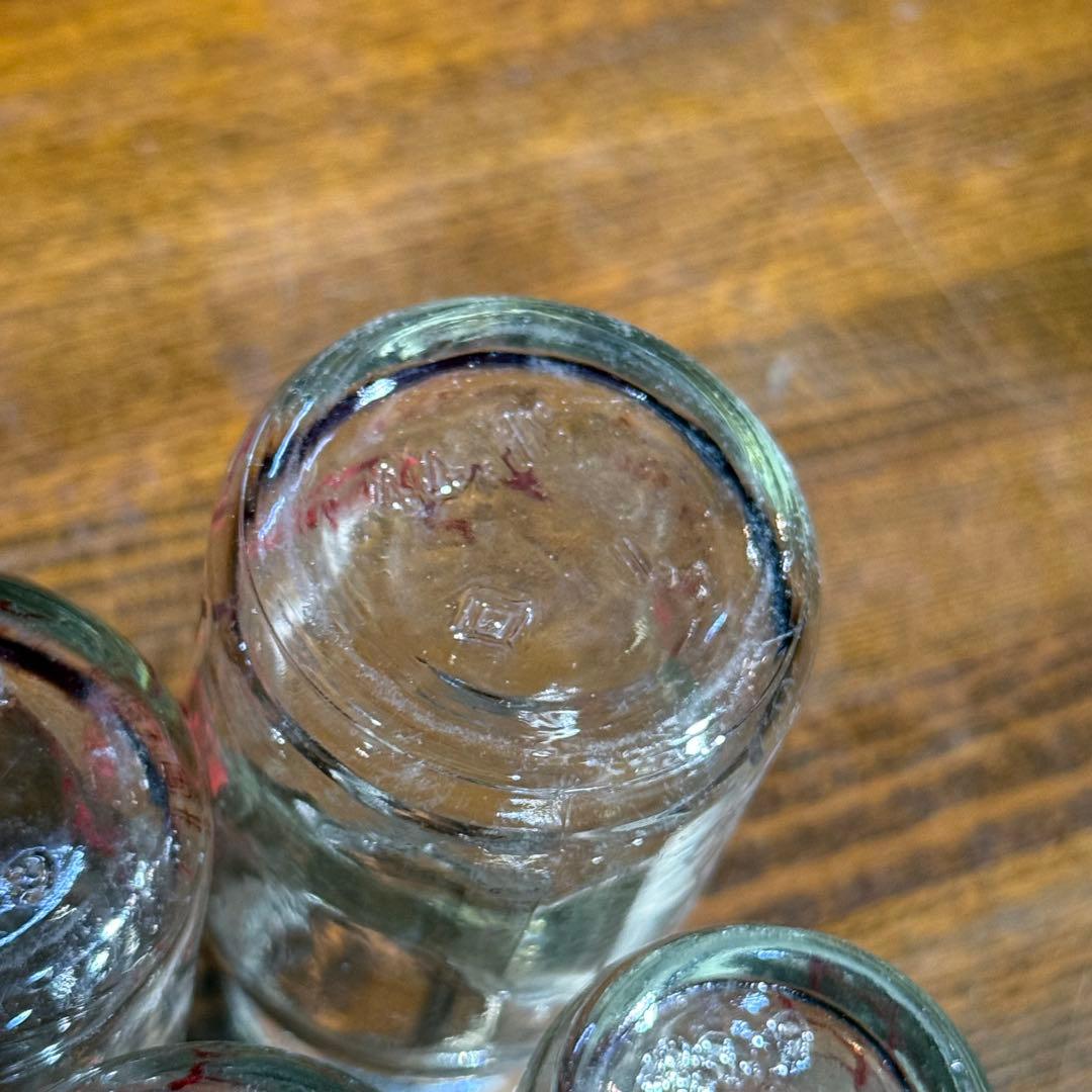 希少 レトロ 昭和 当時物 ガラス 瓶 小瓶 ヤクルト まとめ クロレラ