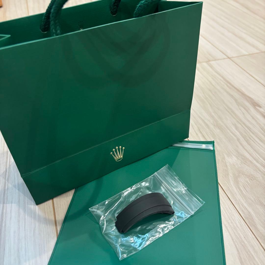 ROLEX OYSTERFLEX ラバーベルト ブラック