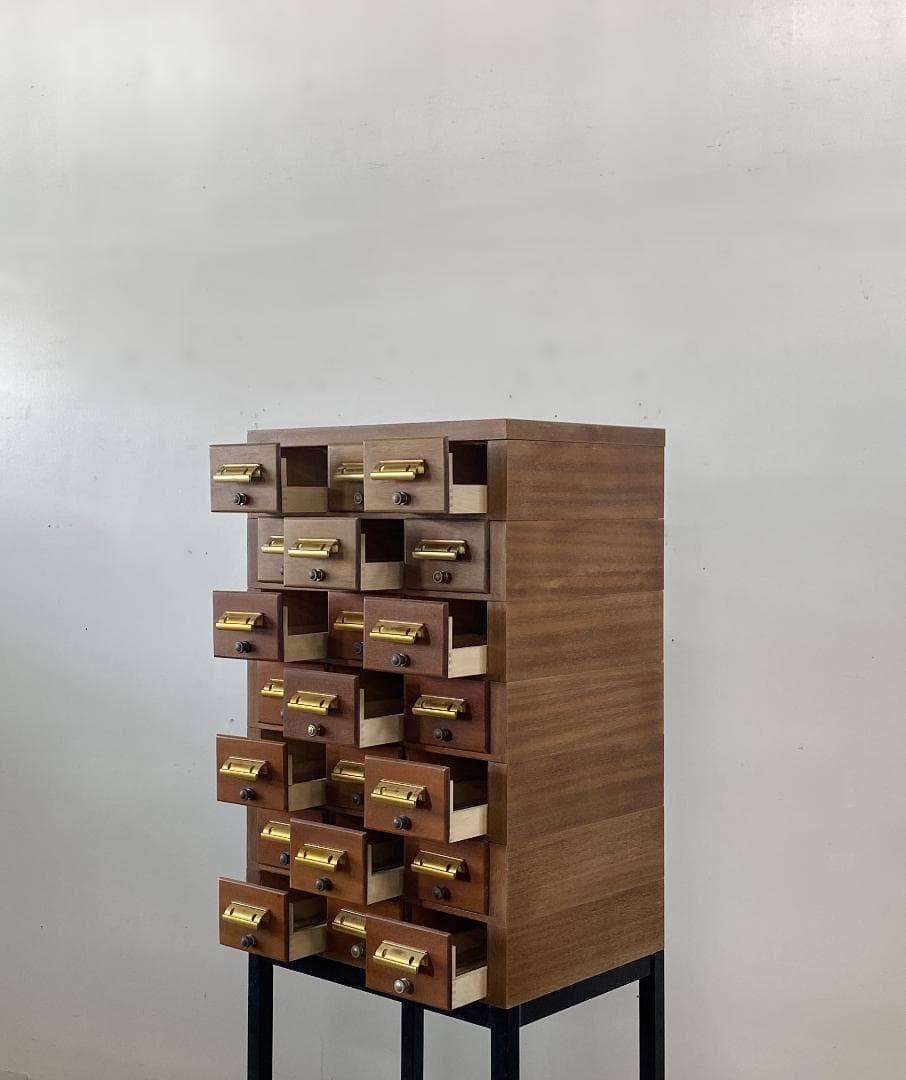 フランス アンティーク 21 Drawers Cabinet キャビネット