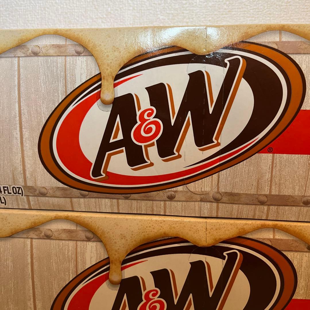 A&W ゼロシュガー ルートビール 12缶✖︎４ケース