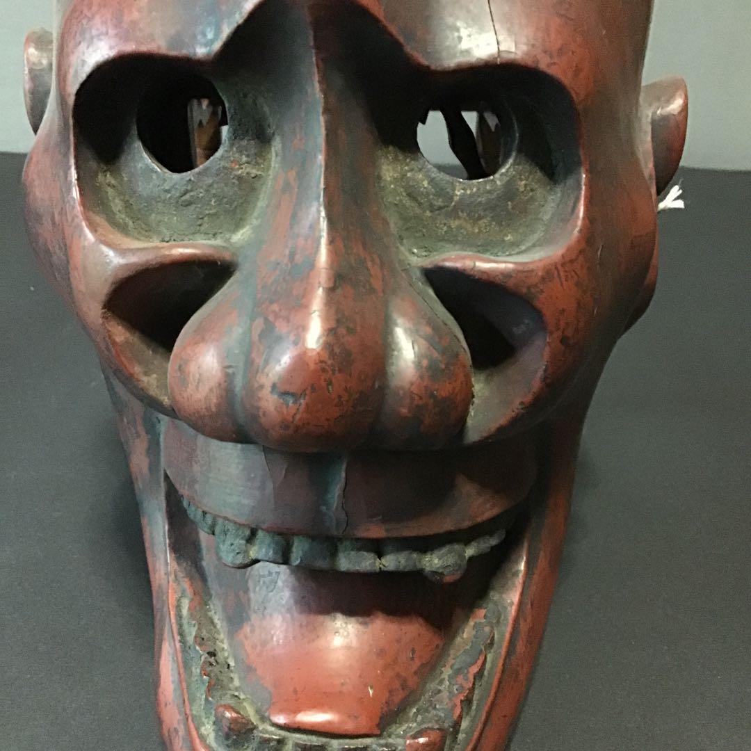 鬼面　夜叉　浄瑠璃　猿楽能　田楽能　室町時代〜江戸時代初期