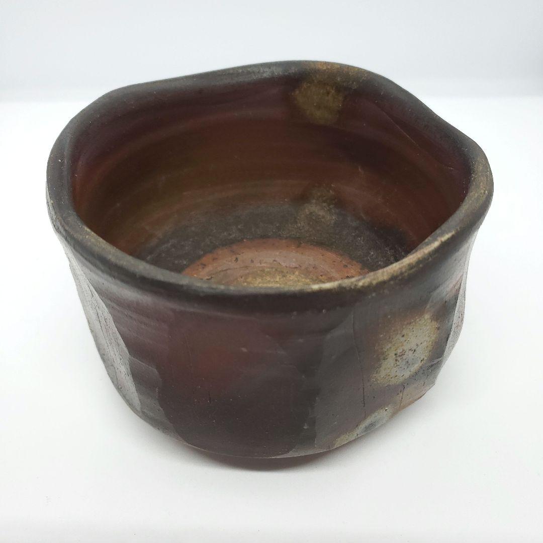 各見政峯　備前　茶碗