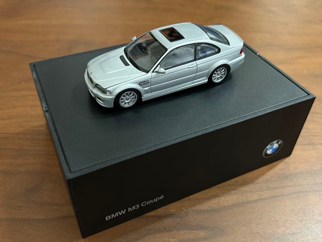 【希少】Minichamps BMW M3 クーペ(E46) 1/43 シルバー
