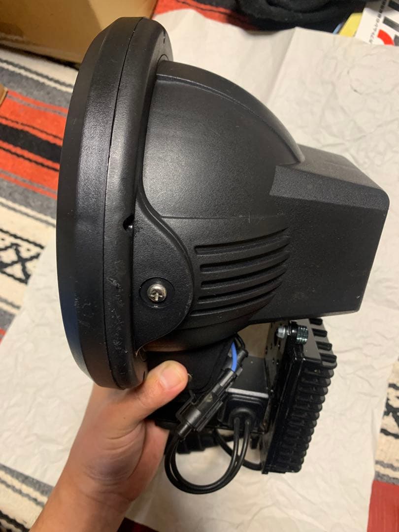 値下げ　今峰製HIDライト 7インチ6000Kクワガタ採集中型ライト実測87W