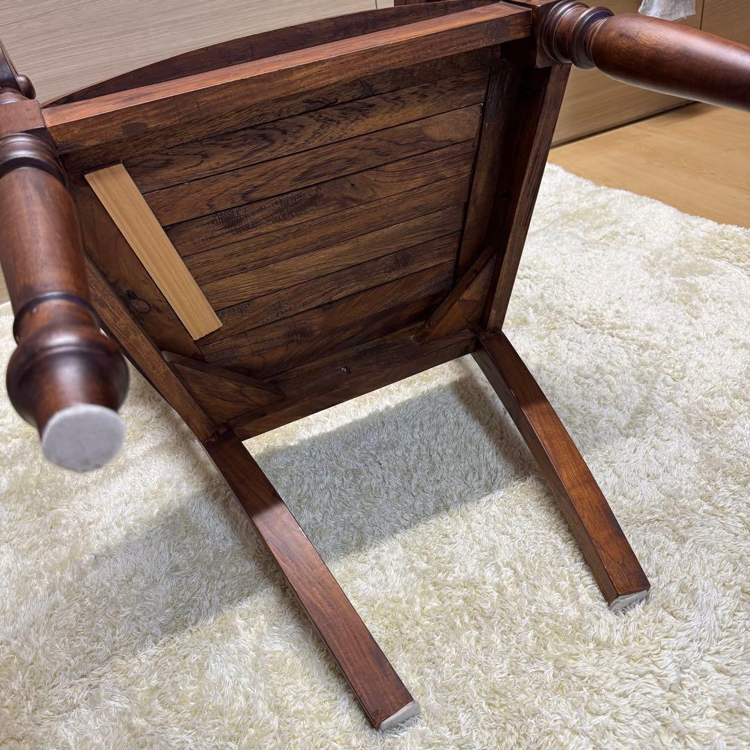 【希少】アームチェアー ブラウン アンティーク