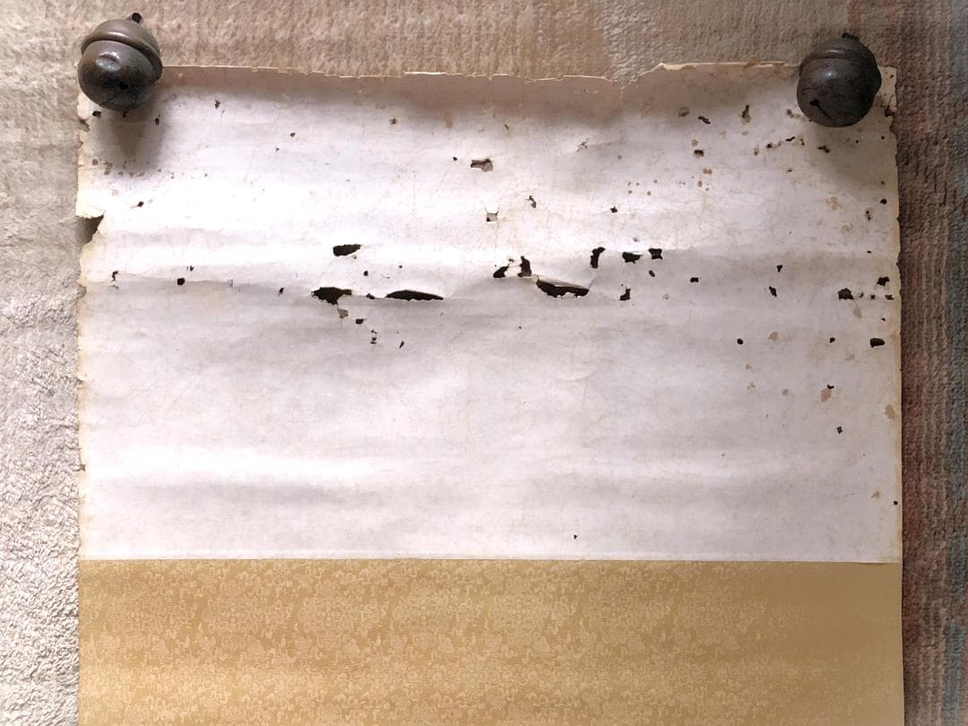 【 文晁老人旭日老松之図 】　肉筆墨彩　紙本　蔵出品