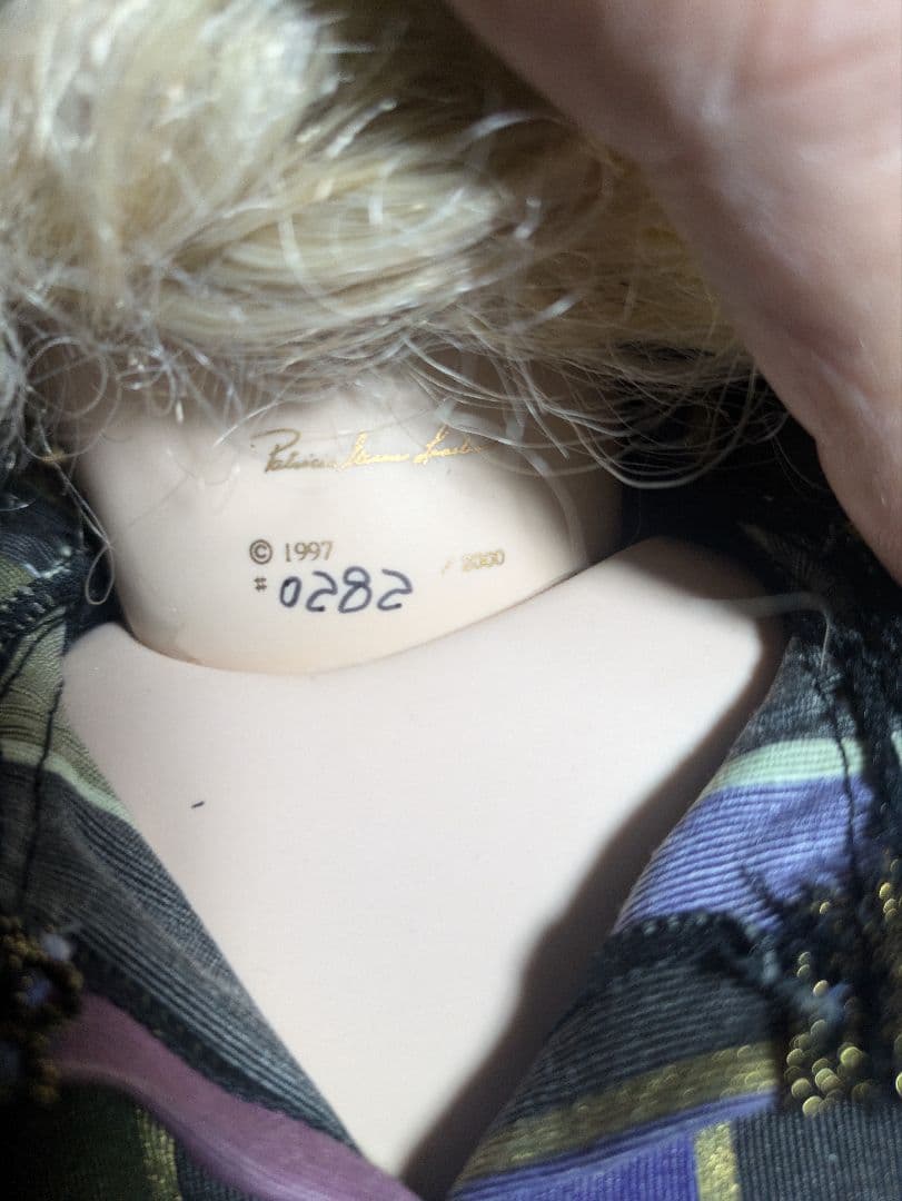 ブリュ　ビスクドール　 1997年製限定品 パトリシアスティーブンラブレス 人形