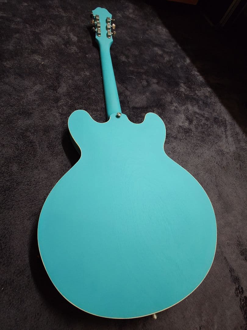 Epiphone casino worn　blue denim 再塗装品