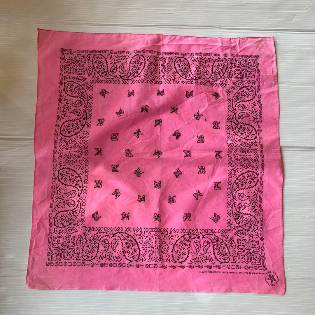 h*u様 まとめ売り 10枚 vintage ビンテージ バンダナ USA