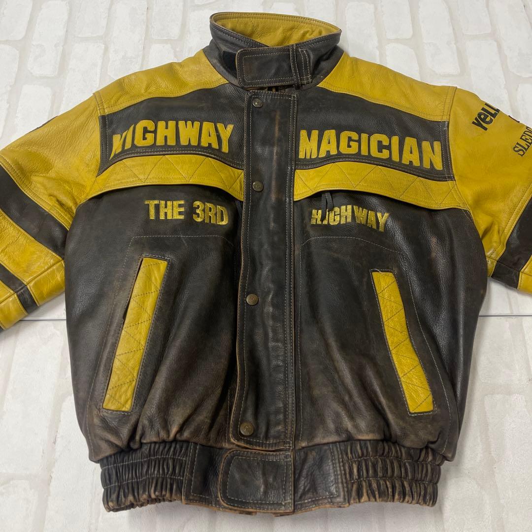 イエロー コーン YeLLOW CORn 牛革 レザー ライダース ジャケット