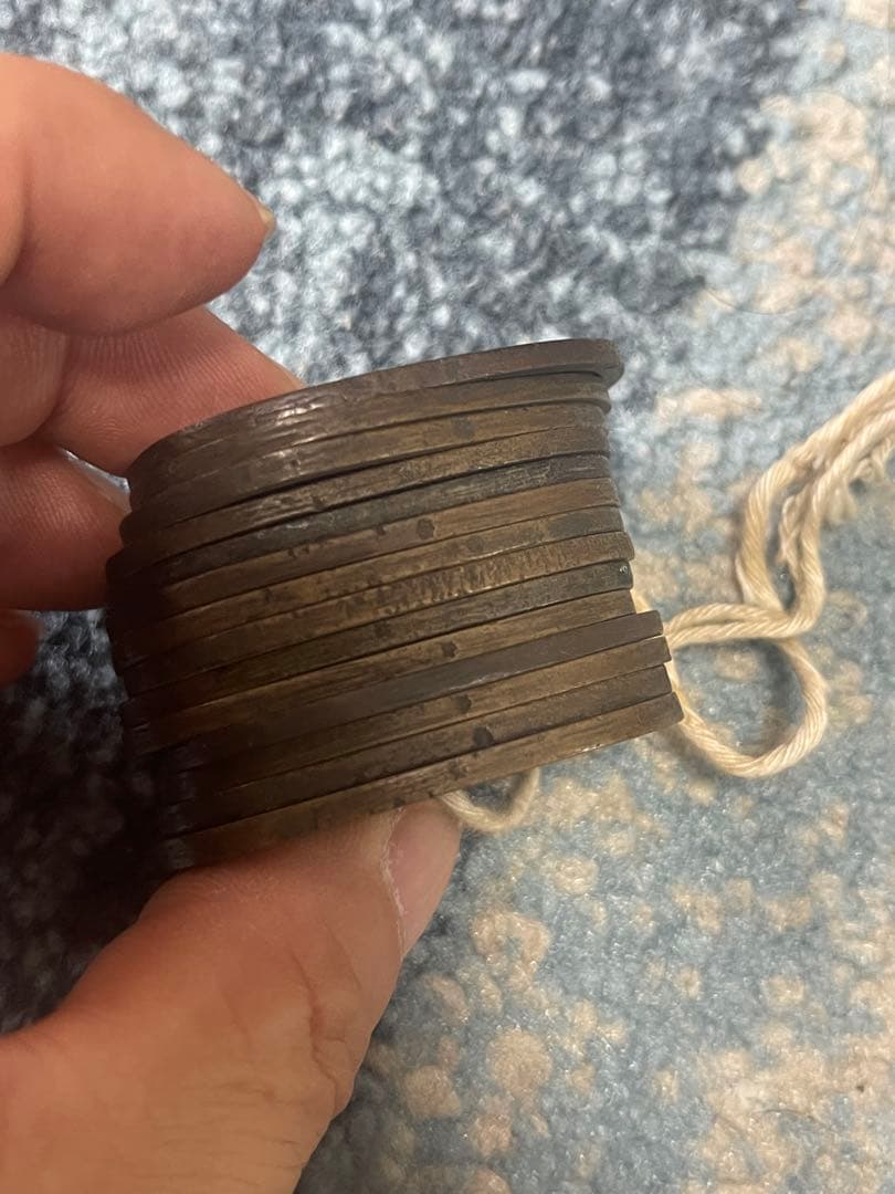 天保通宝　當百　14枚　古銭