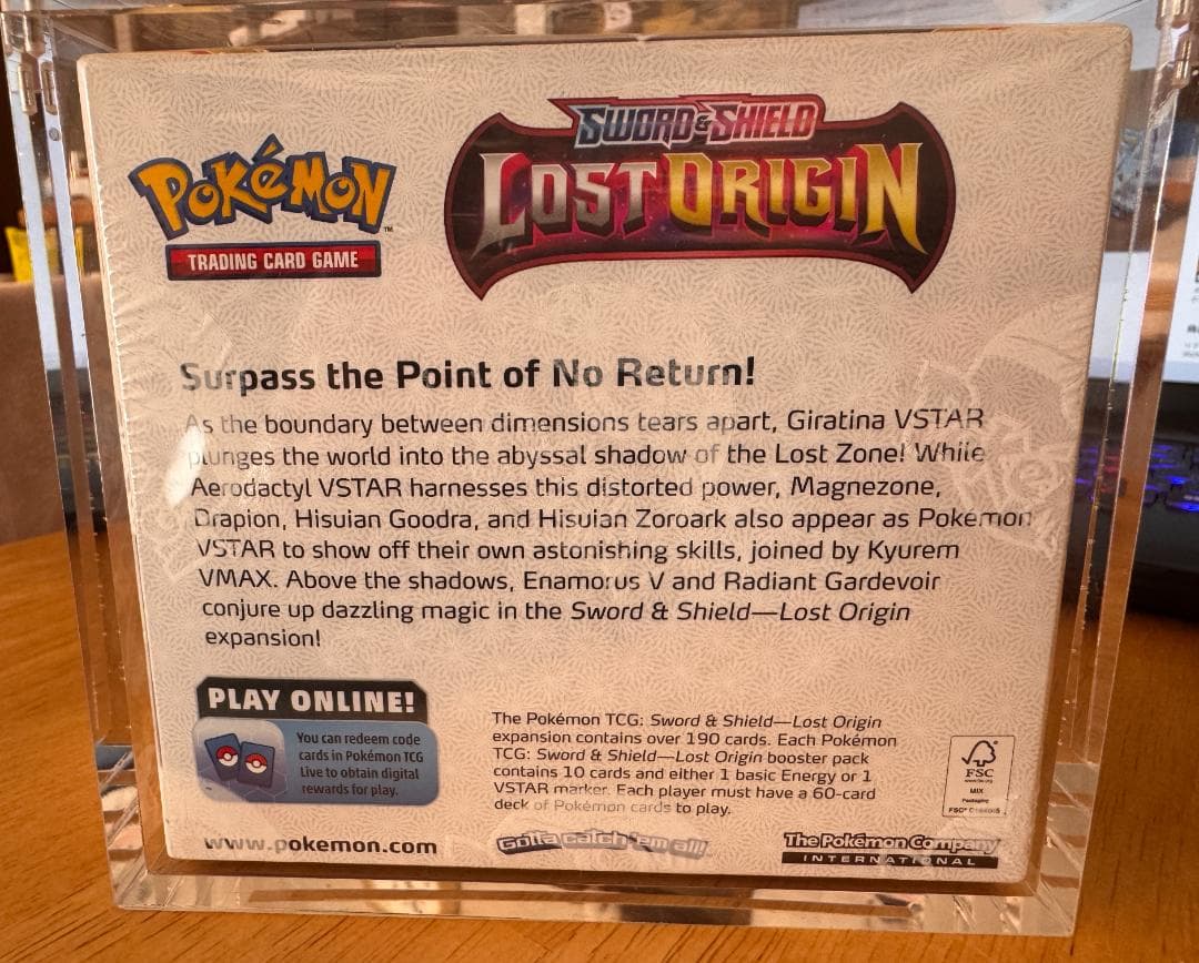 【英語版・希少】Lost Origin ブースターボックス 未開封 海外版