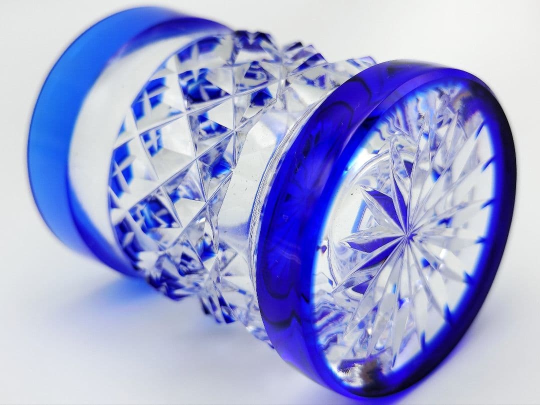 超希少品☆黒川昭男 猪口 ショットグラス（切子、江戸切子、薩摩切子）