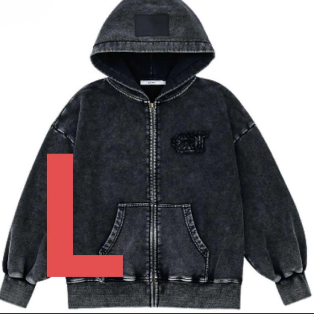 &TEAM 　ジップアップフーディーLパーカー　アンコン エンティーム ATB