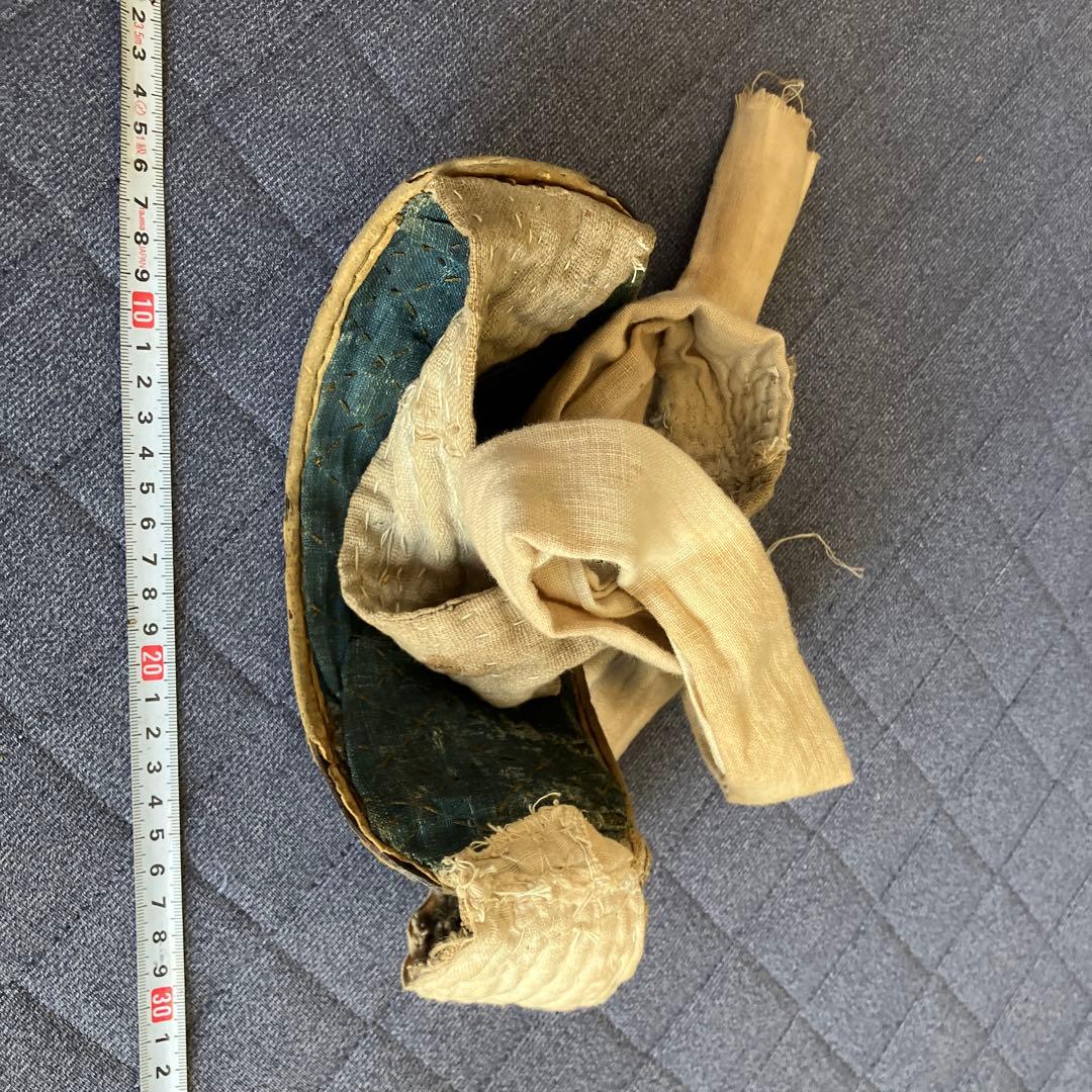 最終値下げ　鎧・甲冑　桐箱付きの鐵味良い本歌の鉢金　 額当て