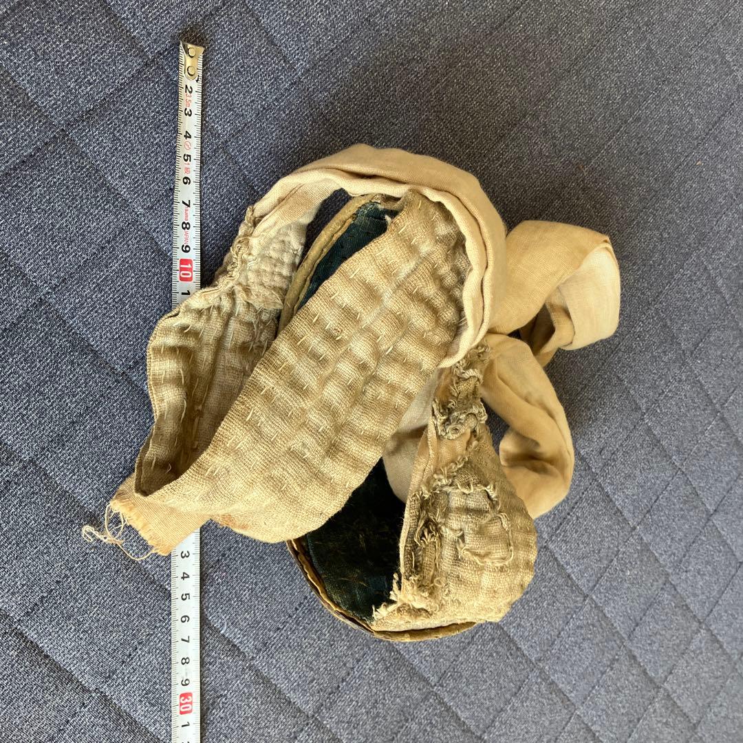 最終値下げ　鎧・甲冑　桐箱付きの鐵味良い本歌の鉢金　 額当て