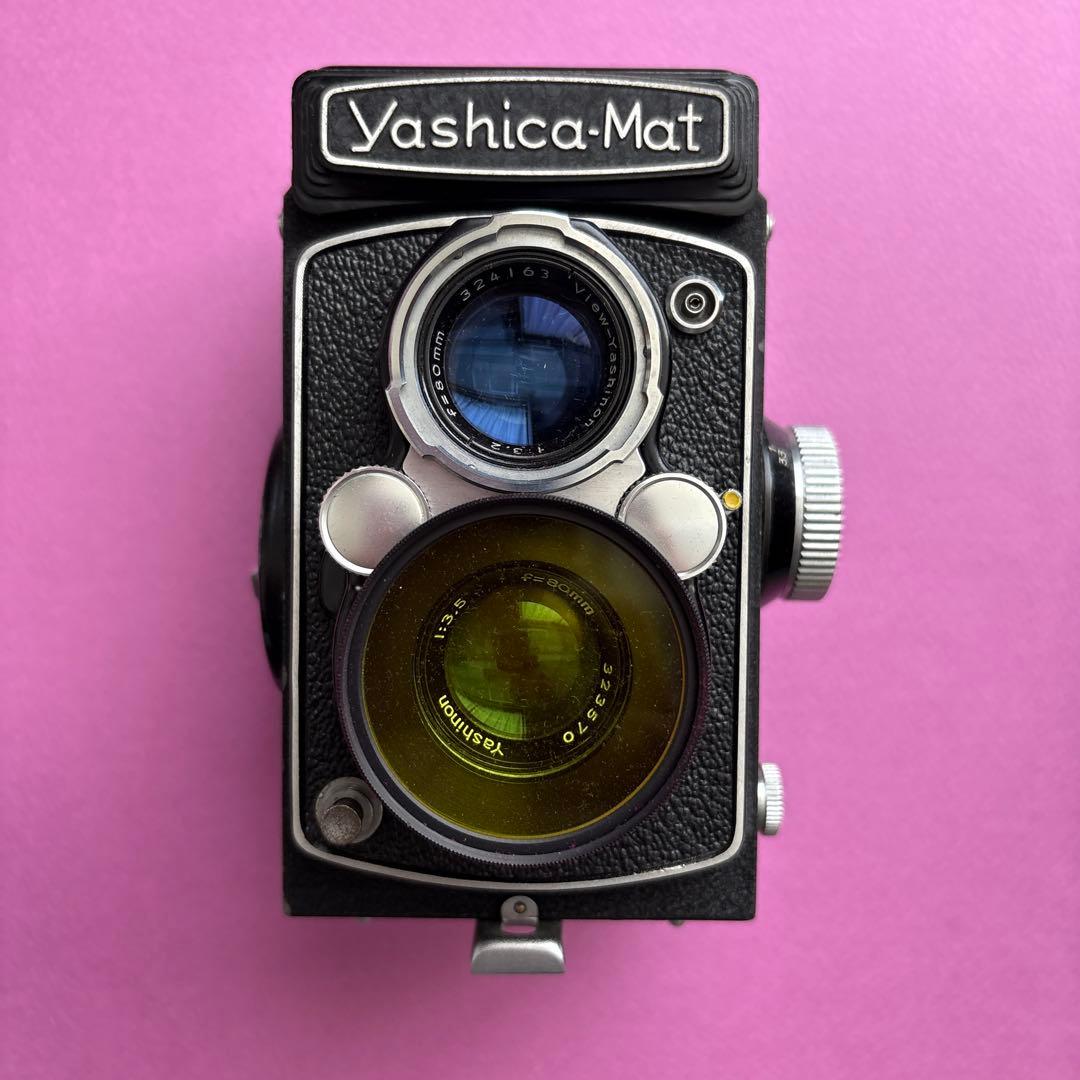 Yashica-Mat 二眼レフカメラ 80mm f/3.5