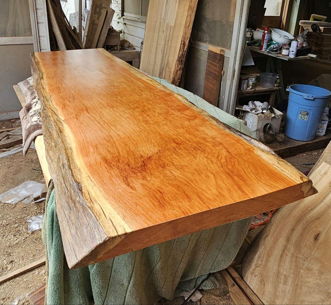 アパ　一枚板　テーブル　高級　ダイニング　テーブル