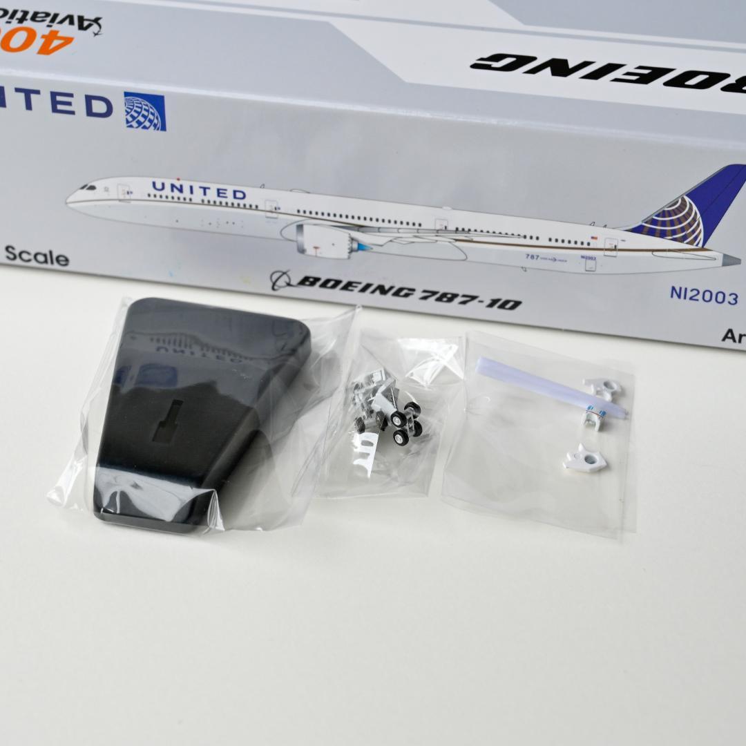 ユナイテッド航空 B787-10 ギア着脱可 Aviation 1/400