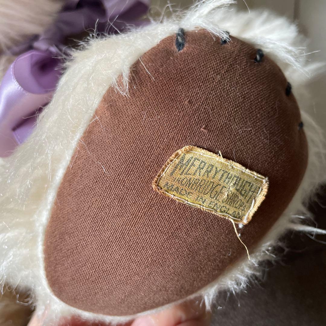 短期出品　ヴィンテージ　メリーソートチーキー　テディベア　アンティークテディベア