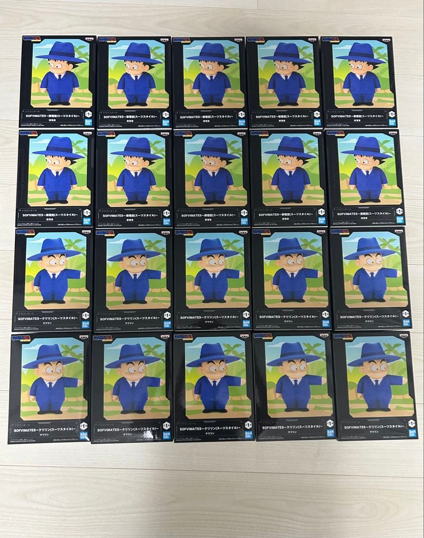 20体セット 孫悟空 クリリン スーツスタイル　フィギュア　SOFVIMATE