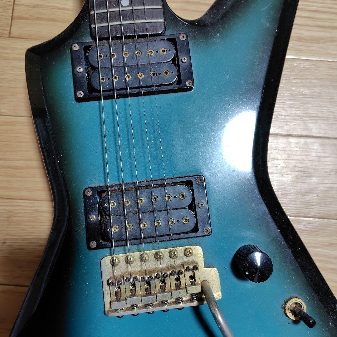 ま*み様 Z-Deluxe エレキギター グラデーションブルー　ジャンク品