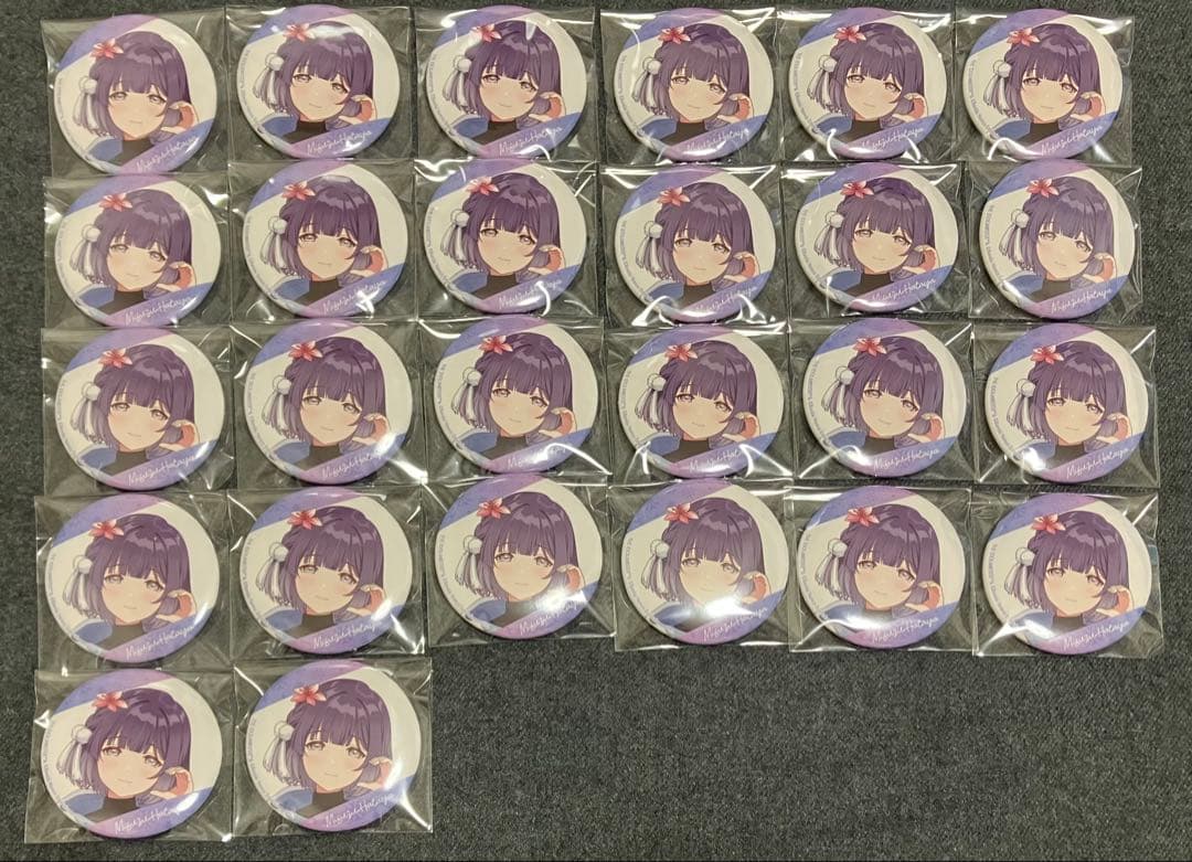 学園アイドルマスター　狭山スキー場コラボ　缶バッジ　等身　秦谷美鈴　26個