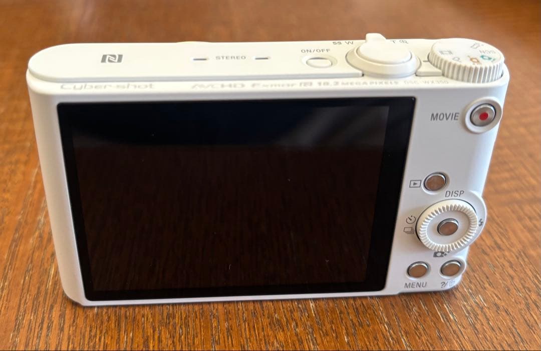 【美品 動作確認済】SONYソニーサイバーショットDSC-WX350ホワイト