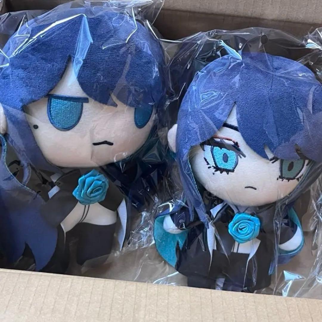 Ado 生まれましたよ おめでとうAdoちゃんぬいぐるみA B 2個セット