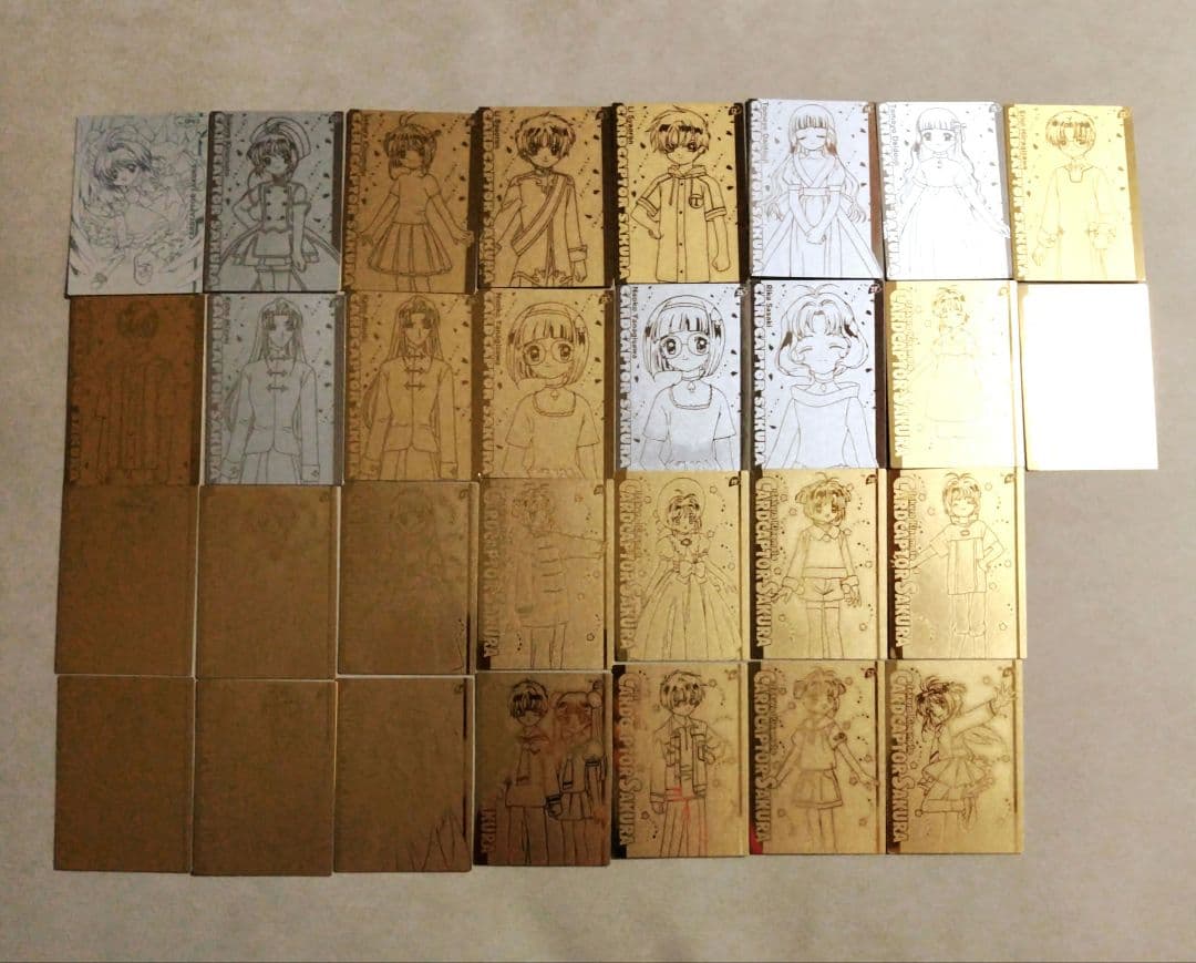 【SPカードあり】カードキャプター さくら　エッチングカード　30枚セット