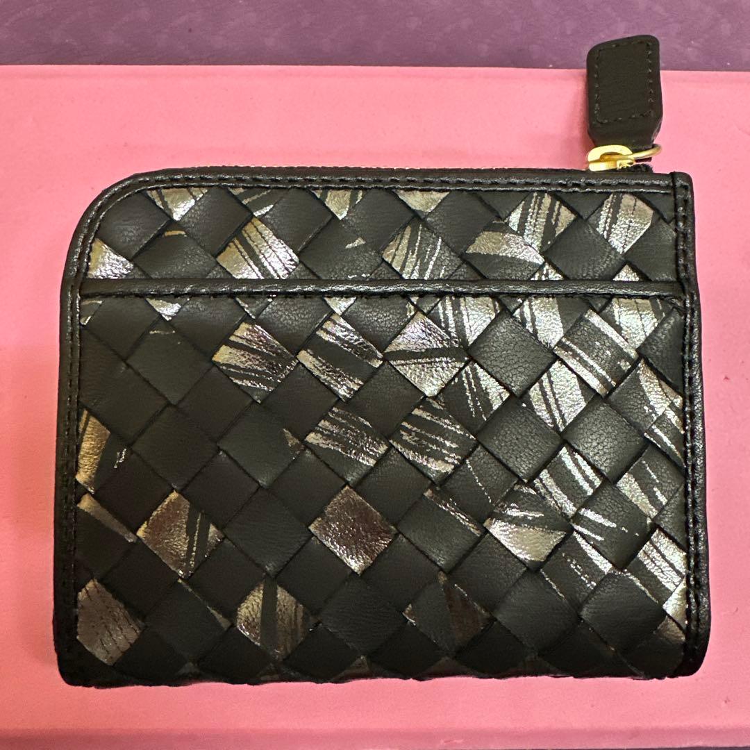 【yama様ご売約済】PRIMAPELLE ラムレザージッパーミニウォレット