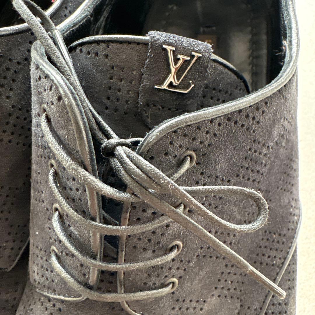 Louis Vuitton ブラック ドレスシューズ　26 サイズ7