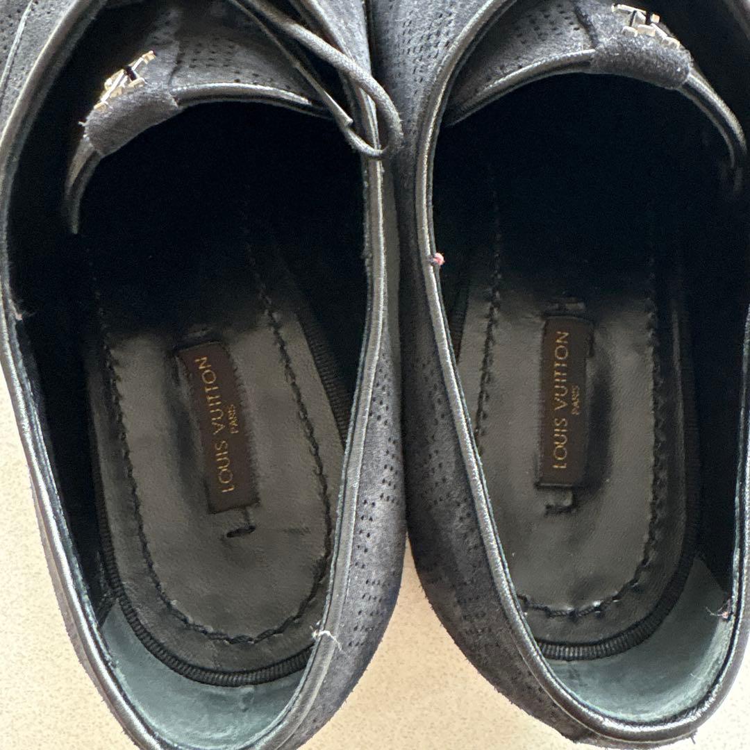 Louis Vuitton ブラック ドレスシューズ　26 サイズ7