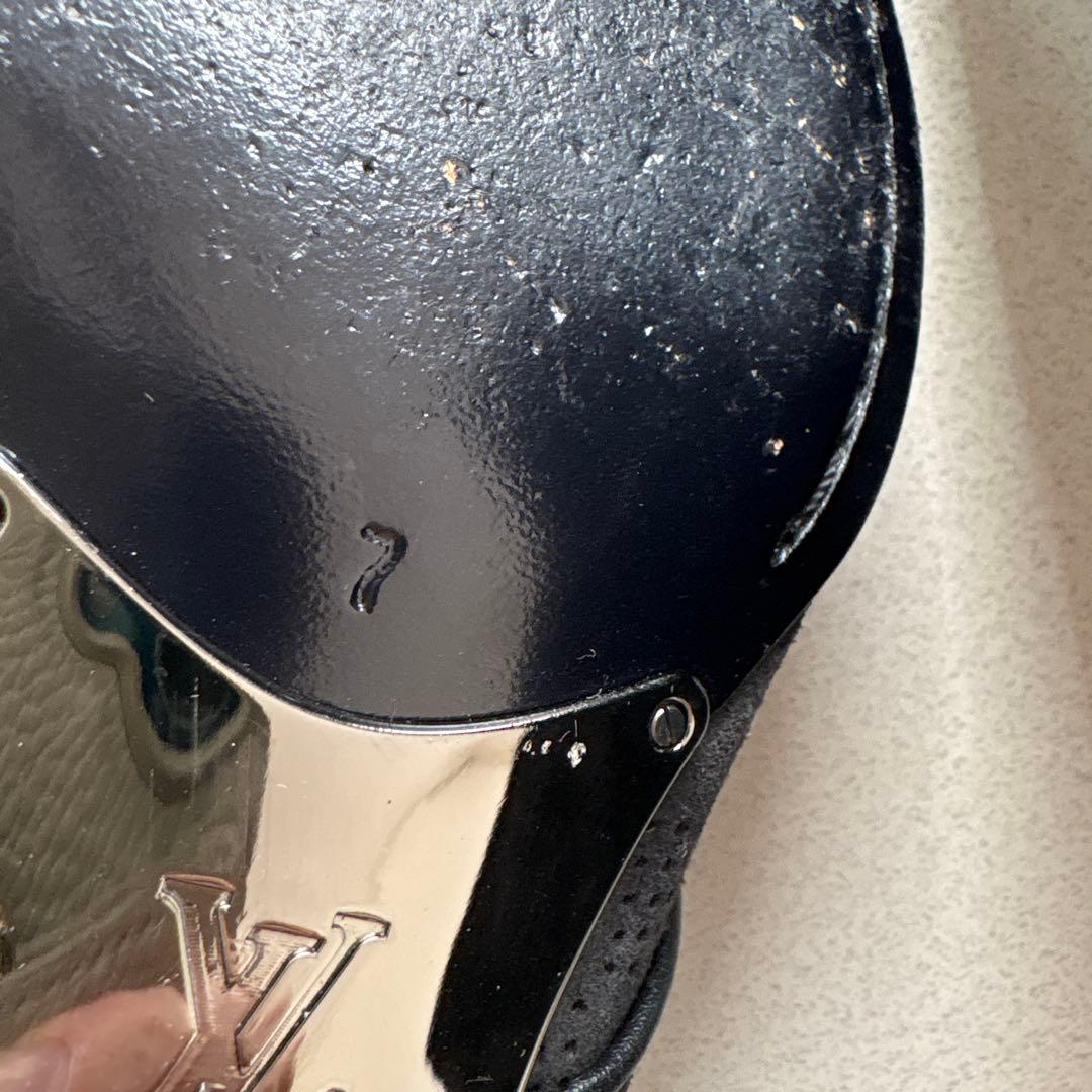 Louis Vuitton ブラック ドレスシューズ　26 サイズ7
