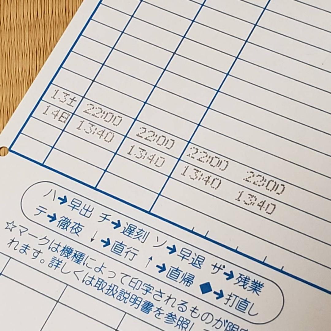 ★清掃済み MAX タイムレコーダー ER-110SIV+ 新品カード20枚付