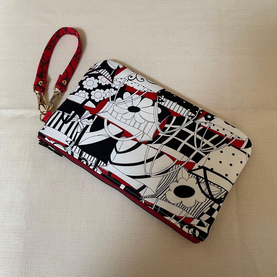 ♡20㎝ファスナーポーチ♡ハンドメイド　ロラライハリス