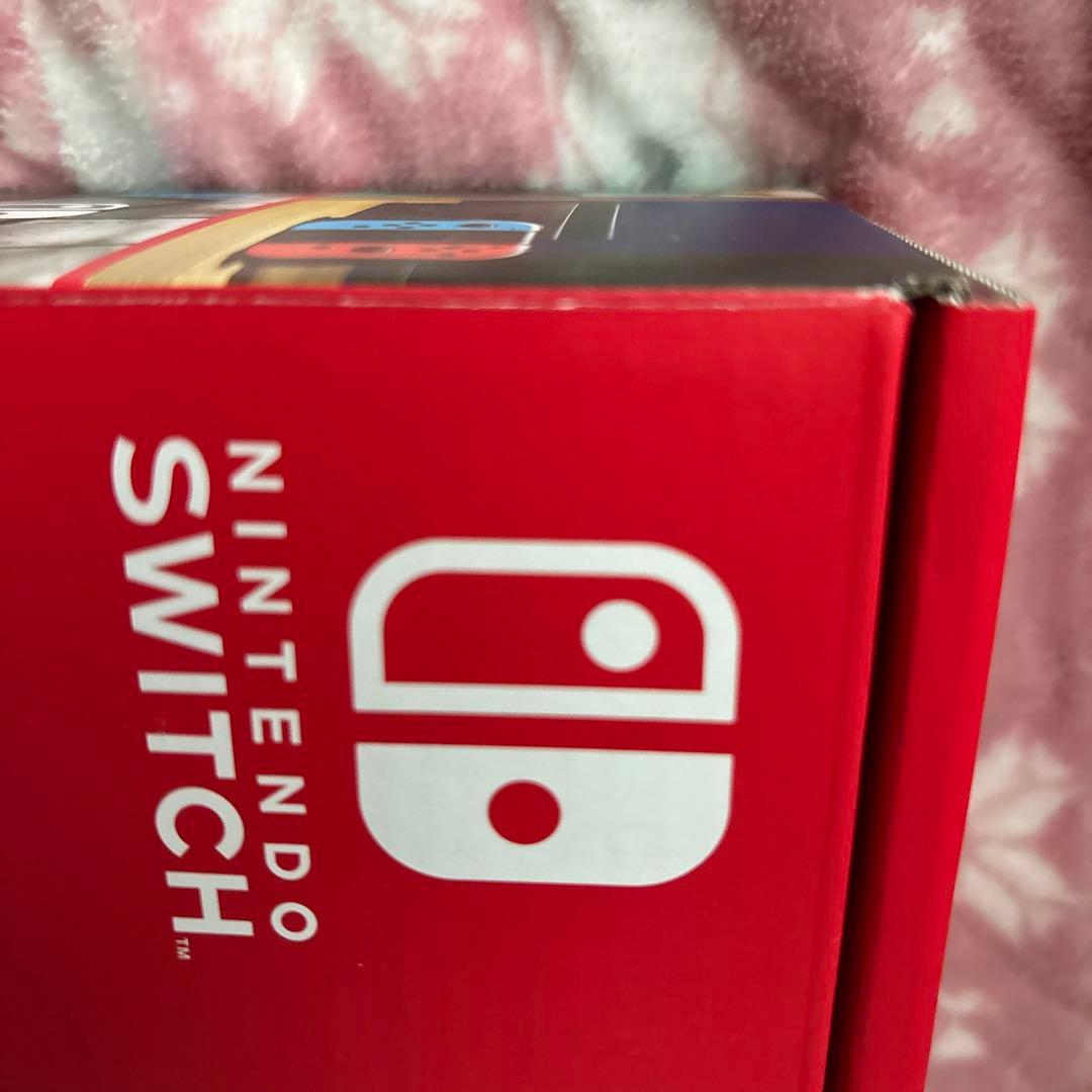 Nintendo Switch 本体 青とオレンジのJoy-Con 新品