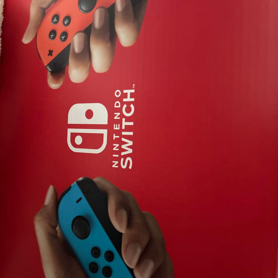 Nintendo Switch 本体 青とオレンジのJoy-Con 新品