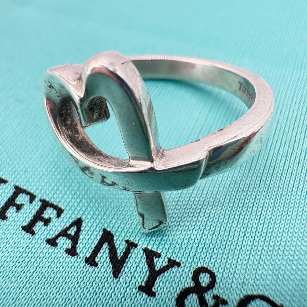 【美品】ティファニー ラビングハート リング パロマピカソ 925約13号