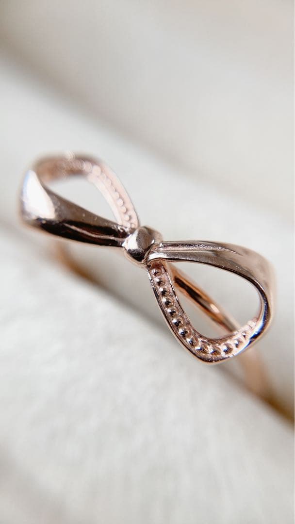 【NOJESS】 k10PG リボン リング11号