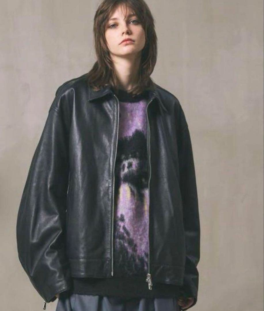 メゾンスペシャル Single Riders Collared Jacket