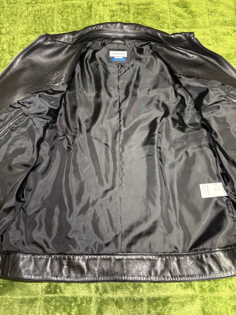 メゾンスペシャル Single Riders Collared Jacket