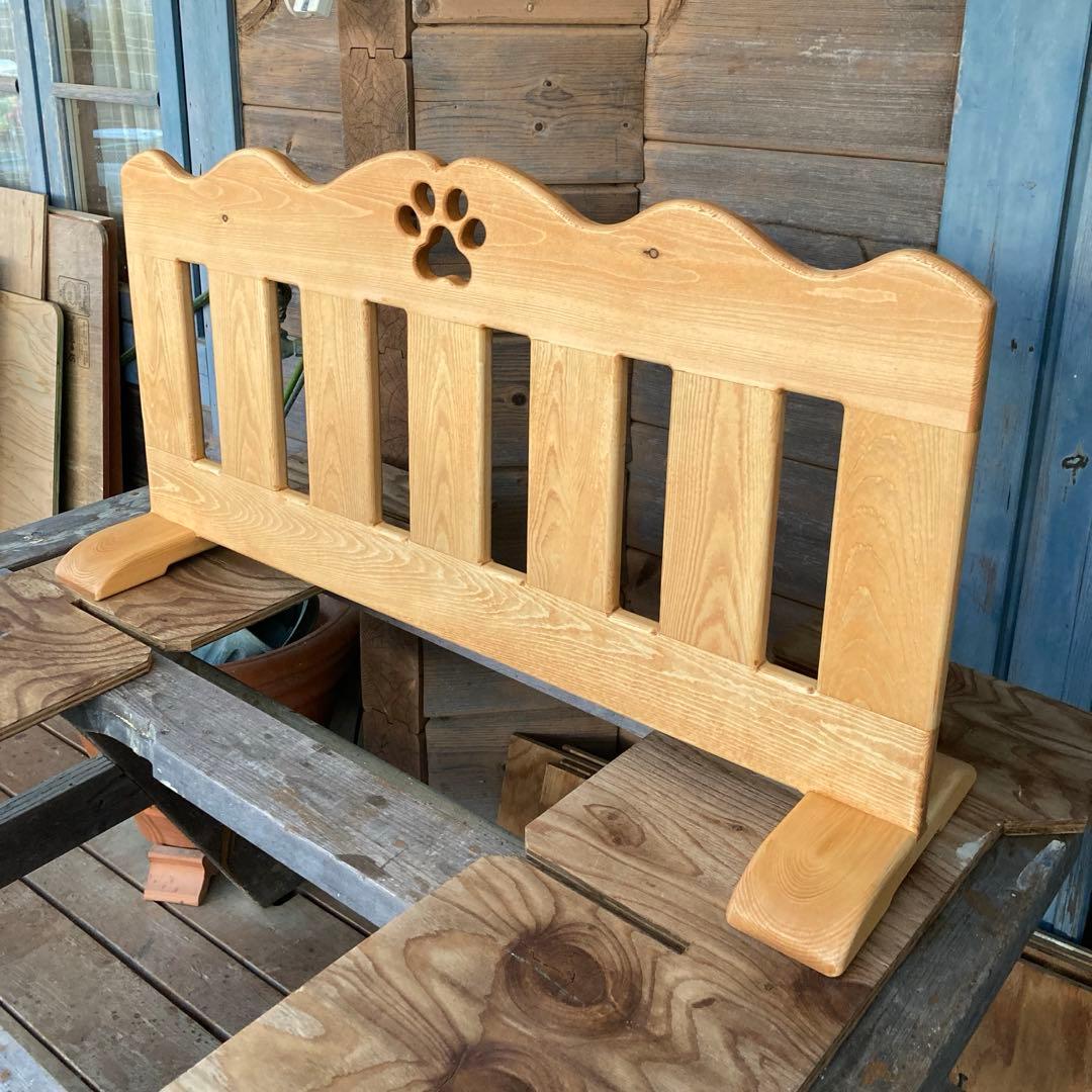 みさりんさまご予約ページ♡ カントリーハート　木製フェンス　肉球