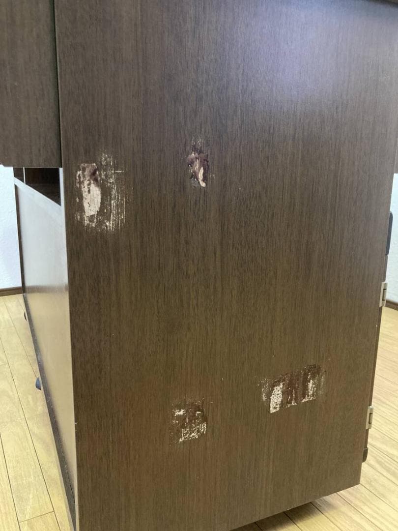 バタフライ型 収納テーブル キャスター ダイニングテーブル 4人掛け 四人掛け