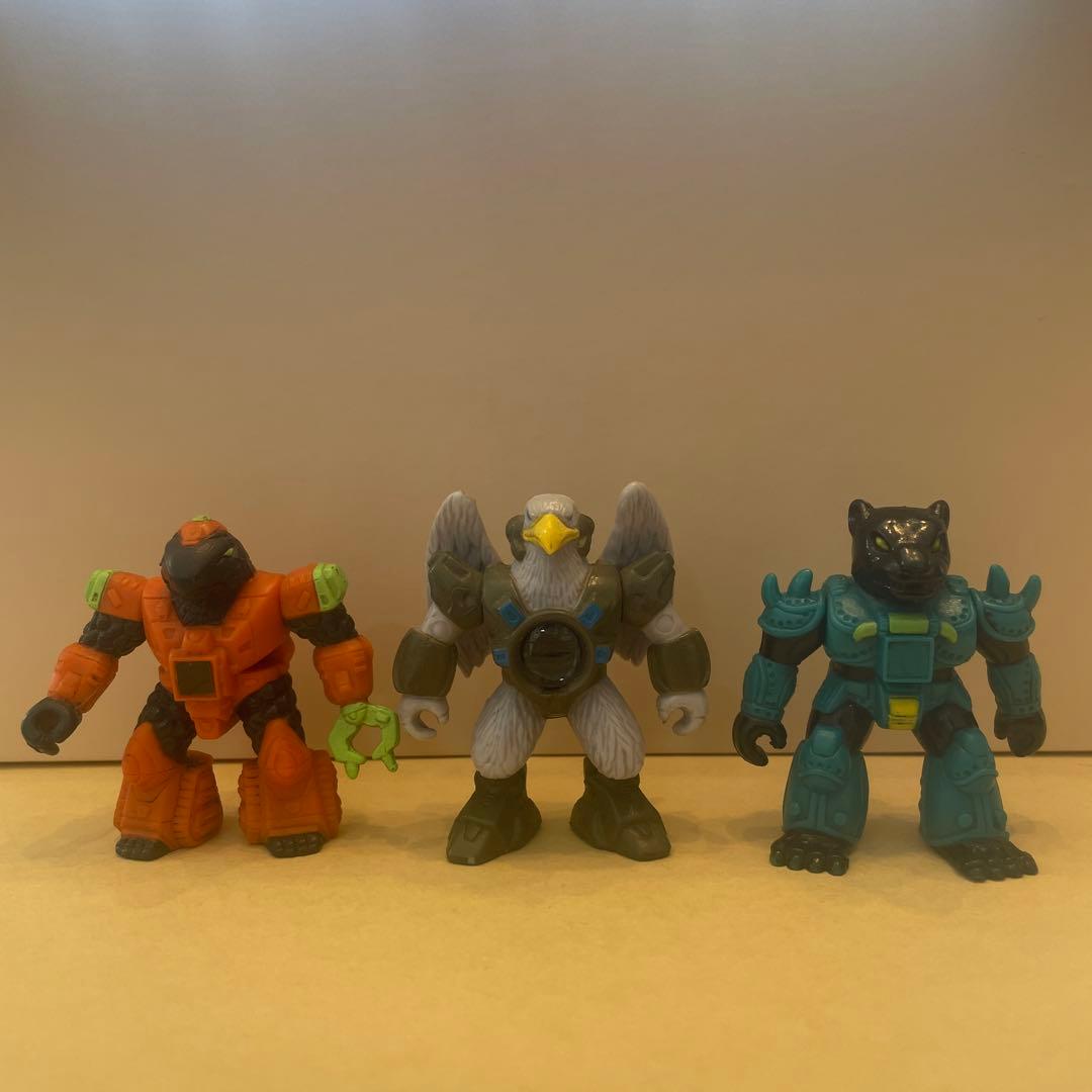 ビーストフォーマー　レーザー　ブラックタートル　ブルーイーグル　ブラックジャガー